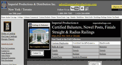 Desktop Screenshot of imperialrailings.com